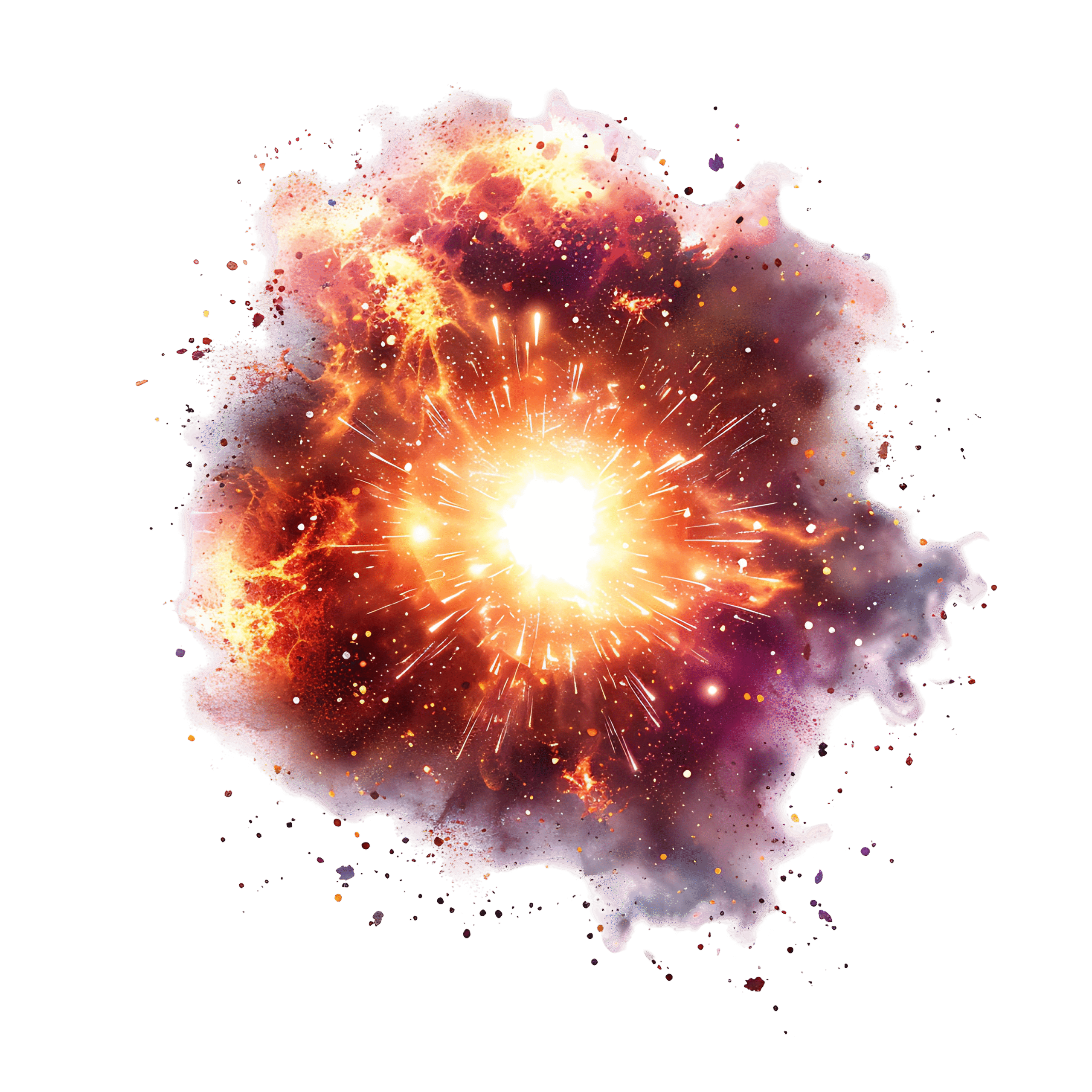 Burst PNG Transparent Free Comic Style Burst Image