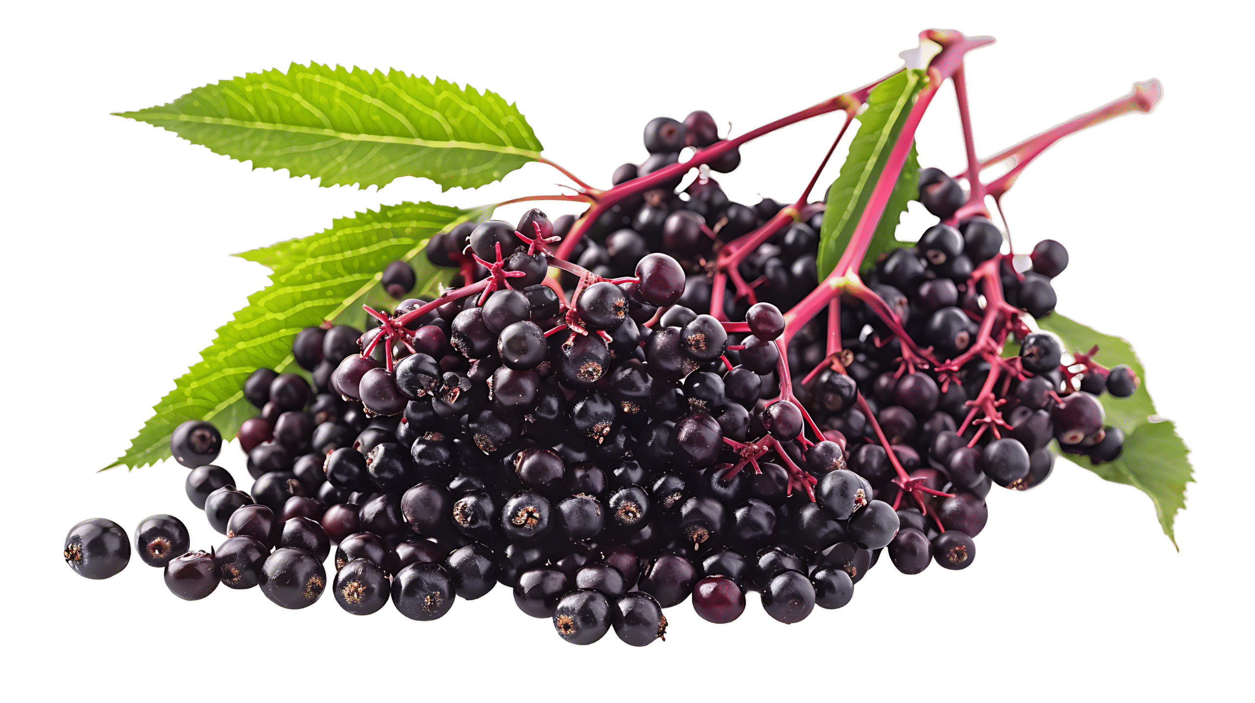 Elderberry PNG Image Realistic Berry Drawing