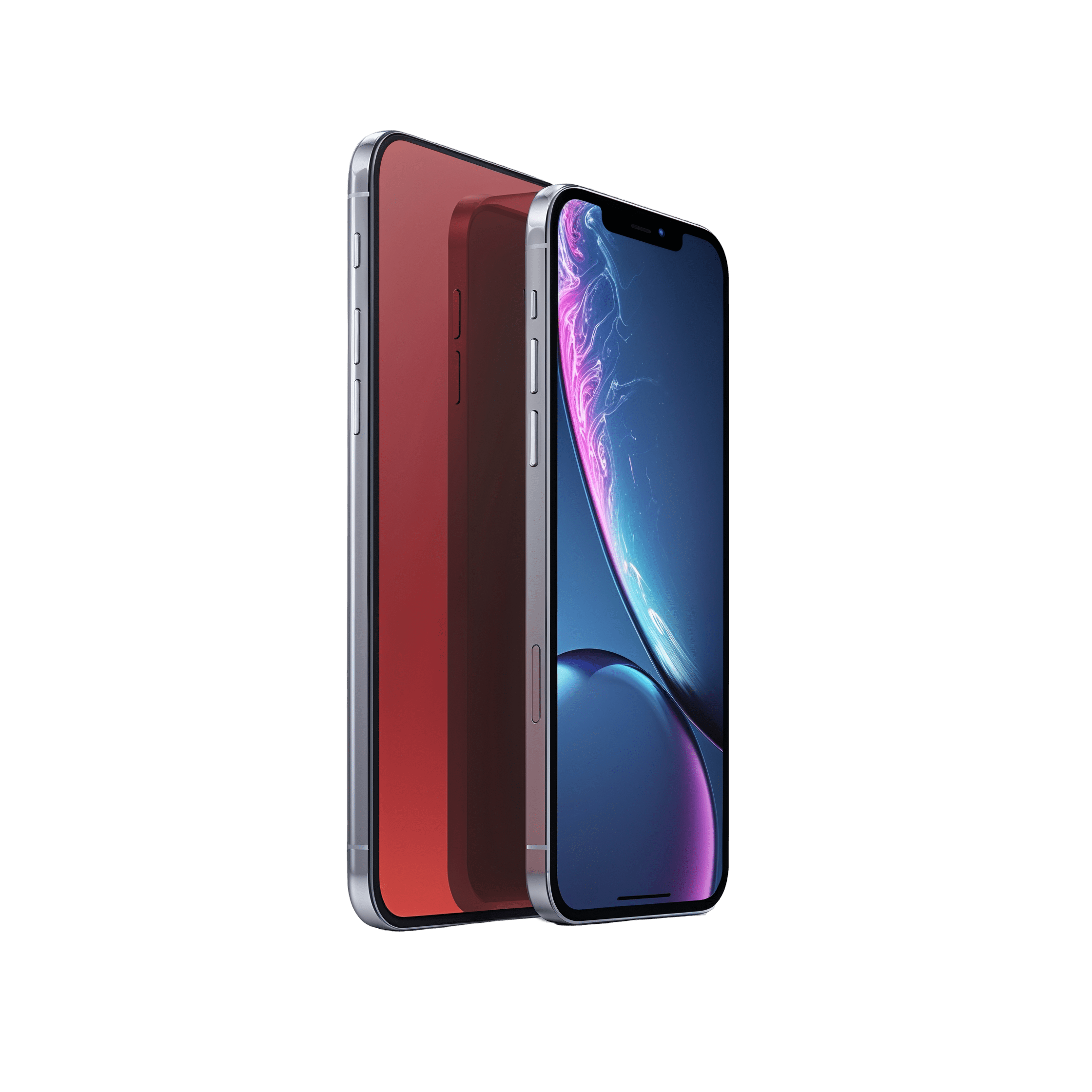 Phone PNG Black Dark Smartphone Design Image