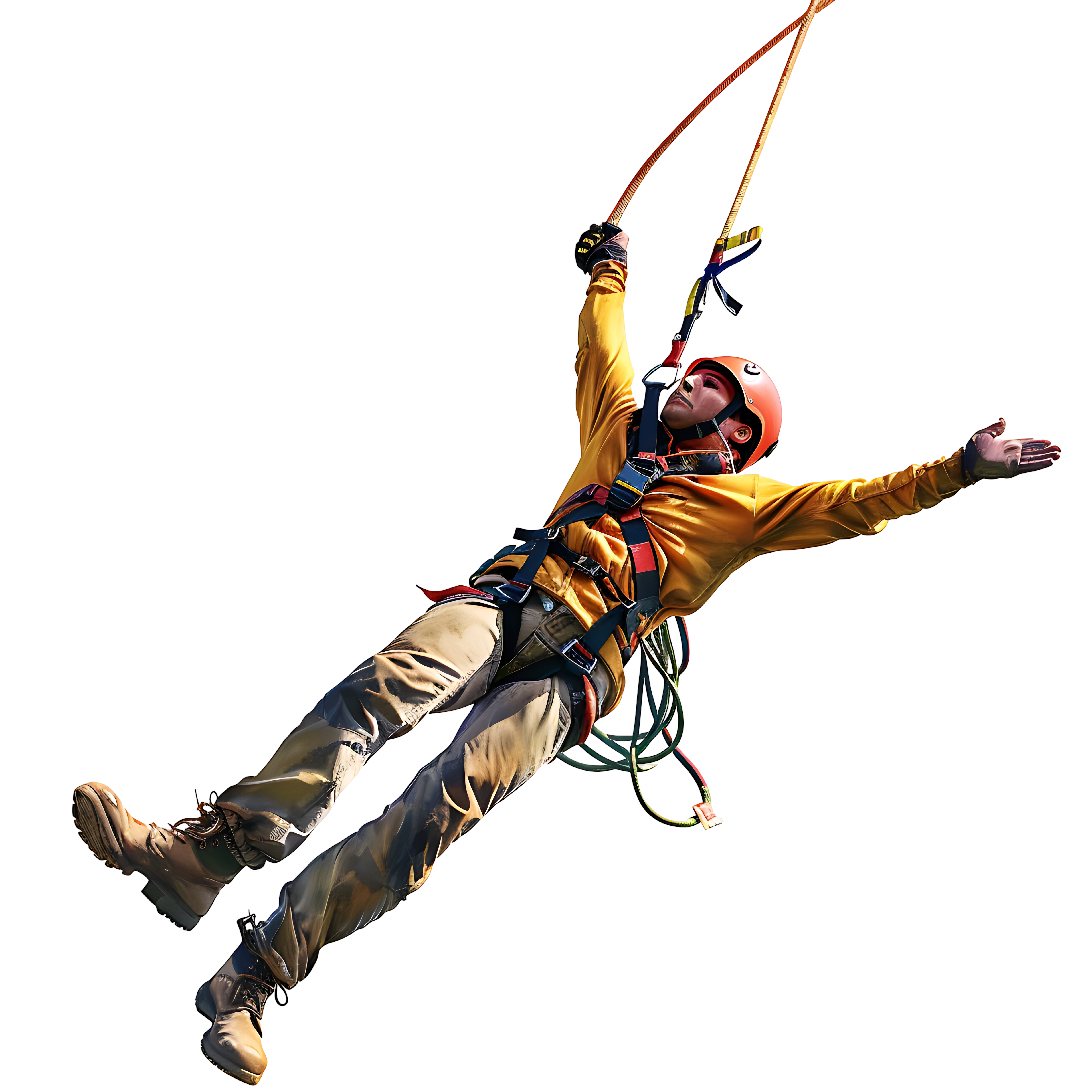 Bungee Jumper PNG Free Download Transparent Background