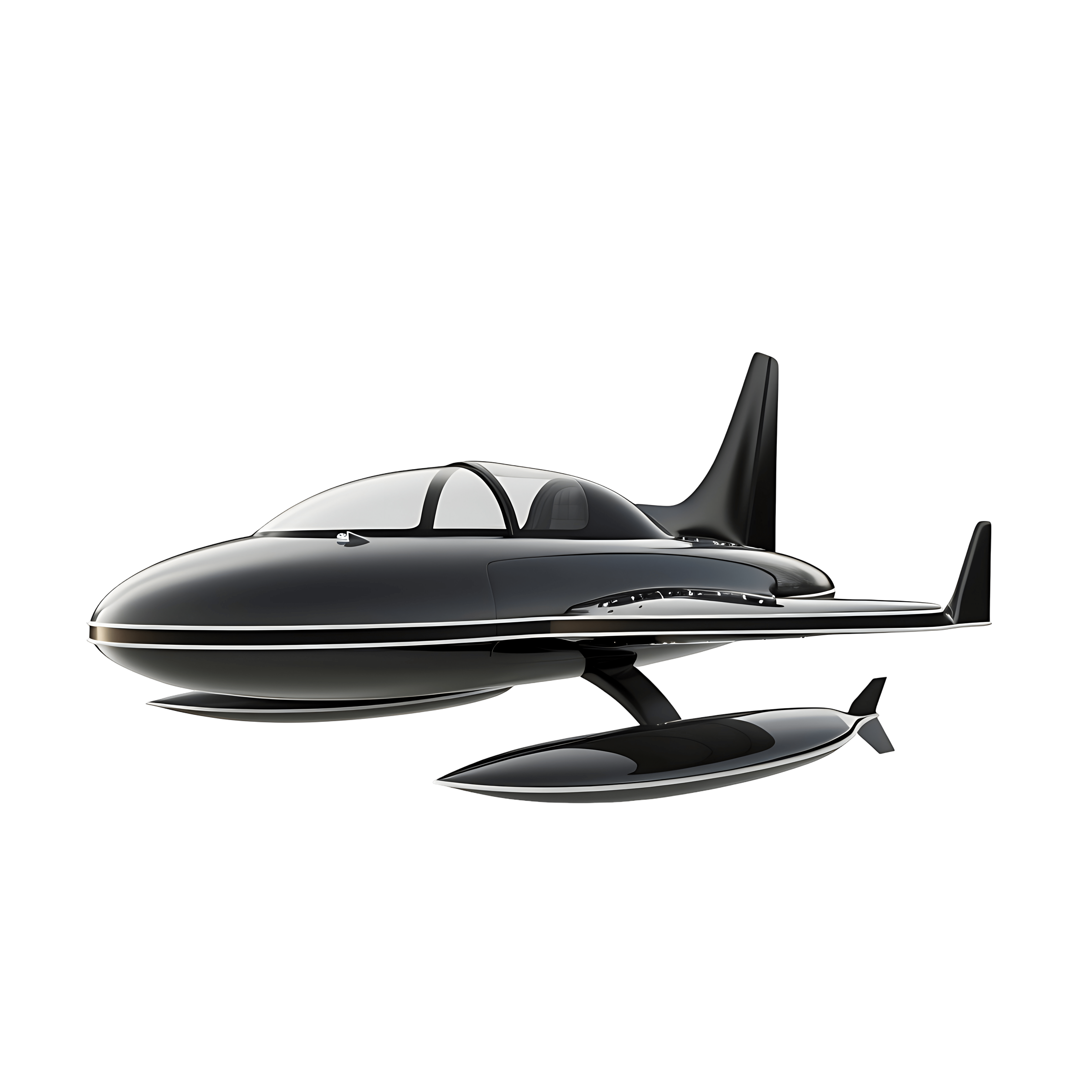 Electric Hydrofoil PNG Transparent No Background Design