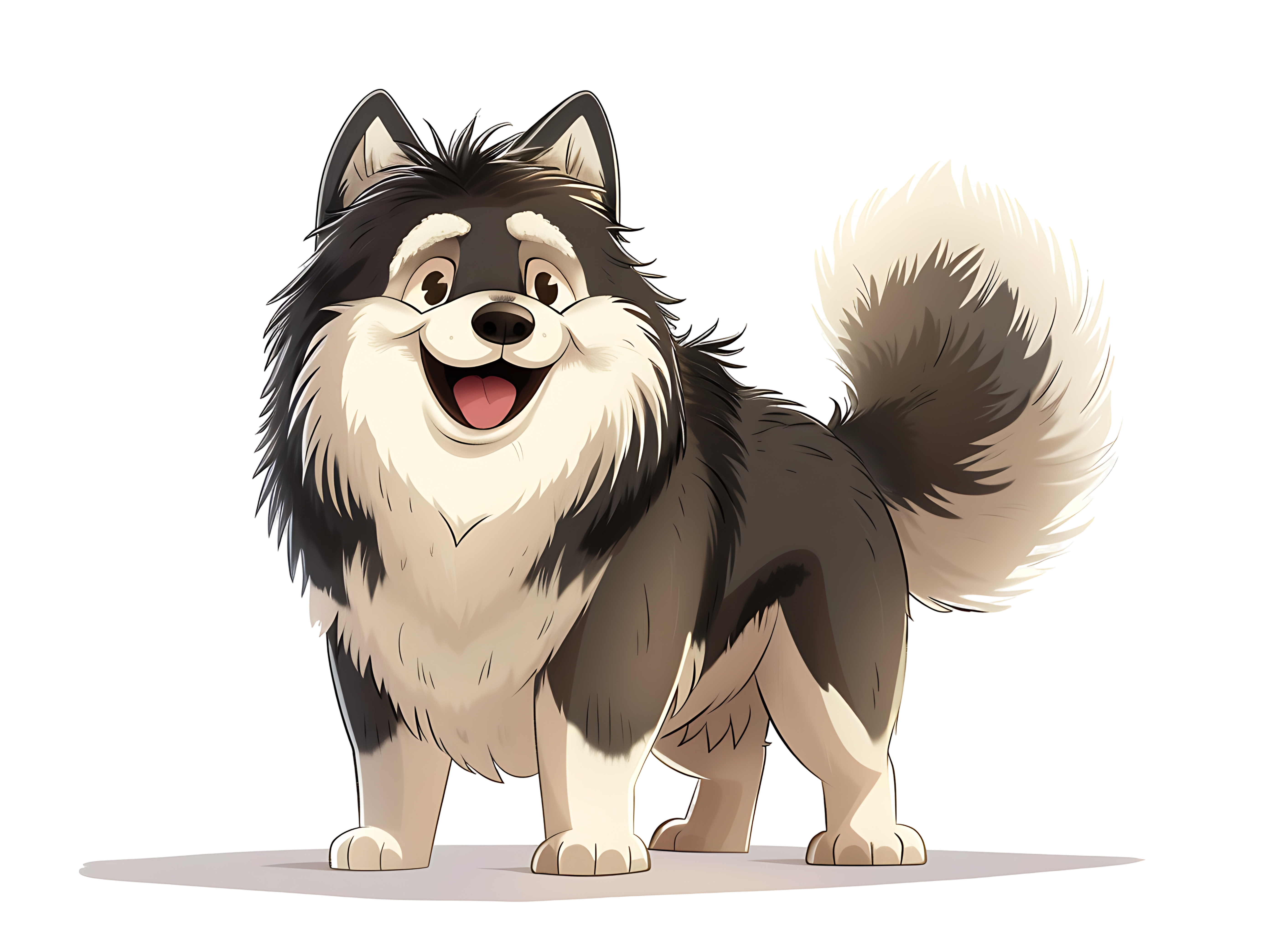 Malamute Dog PNG Free Download Transparent Background