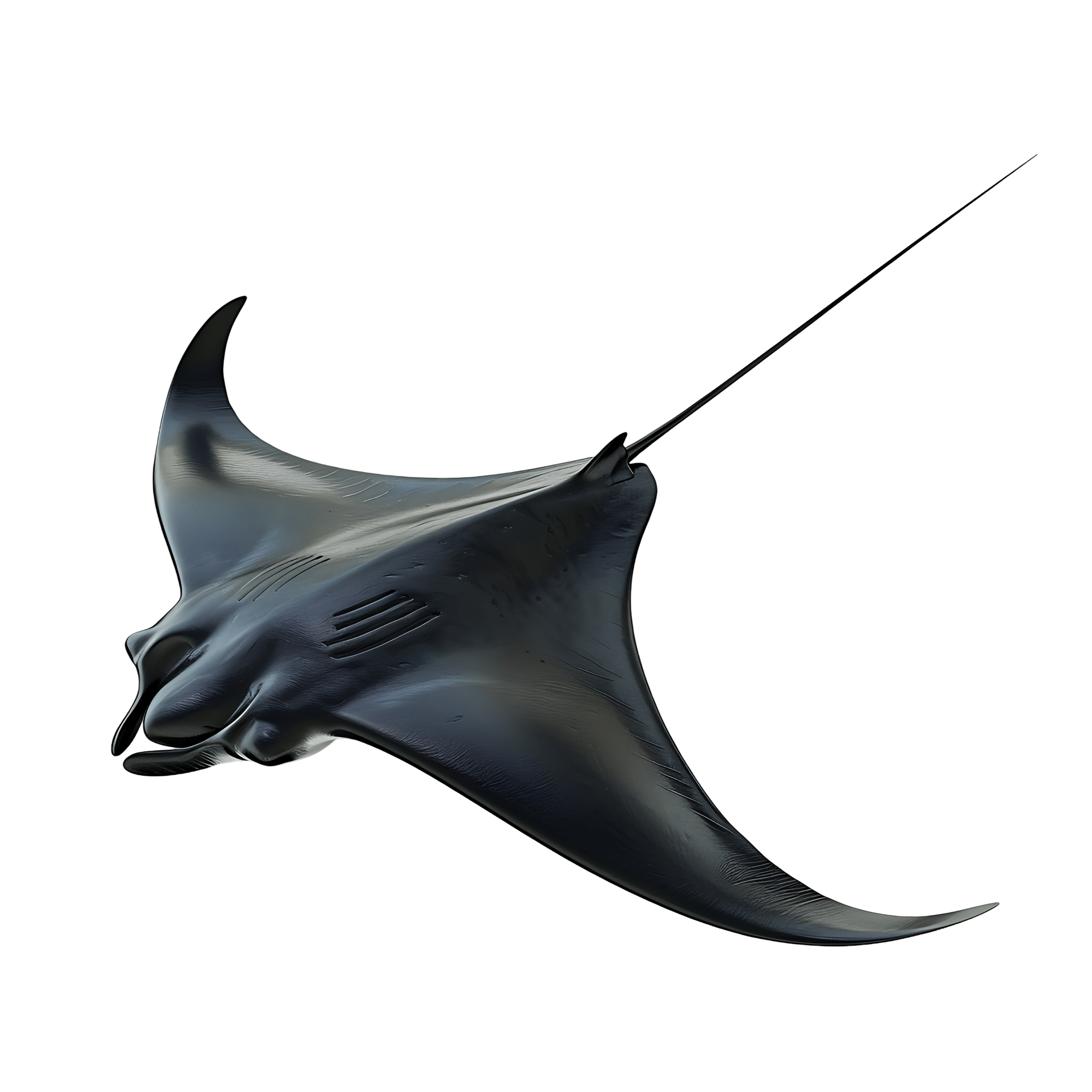 Manta Ray PNG Transparent High-Quality Sea Life Clipart
