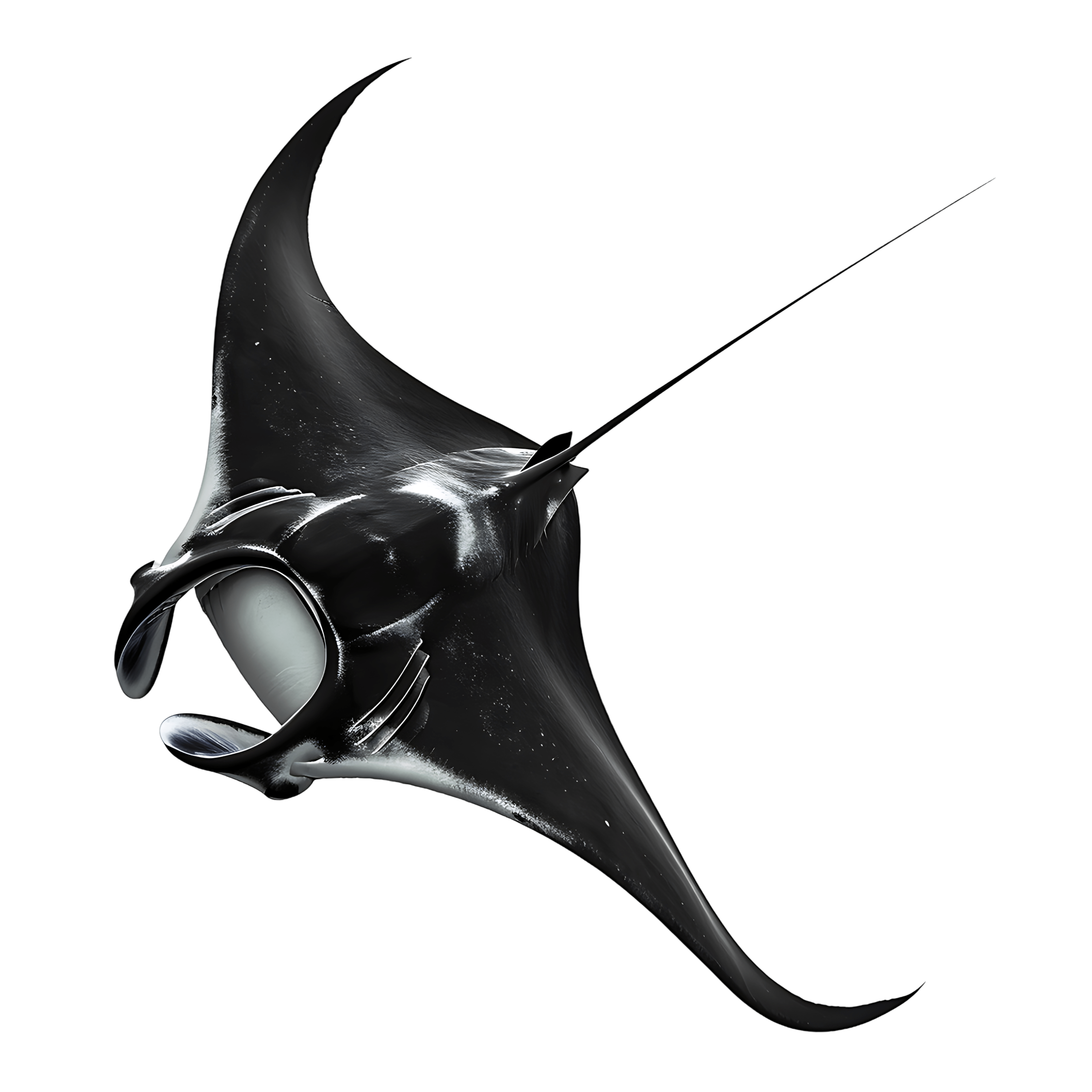 Manta Ray PNG No Background Ocean Creature Download