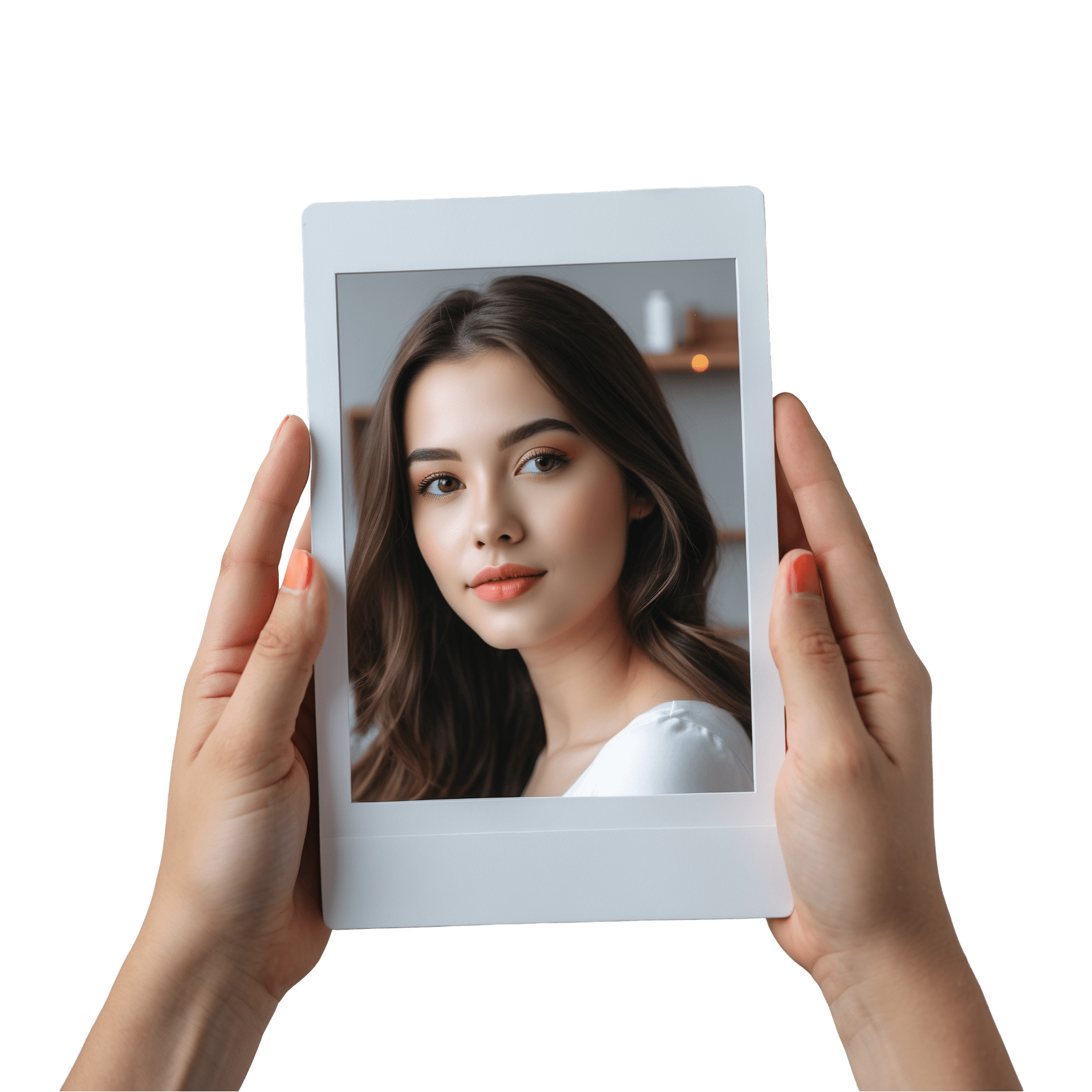 Polaroid Frame PNG Transparent No Background Picture