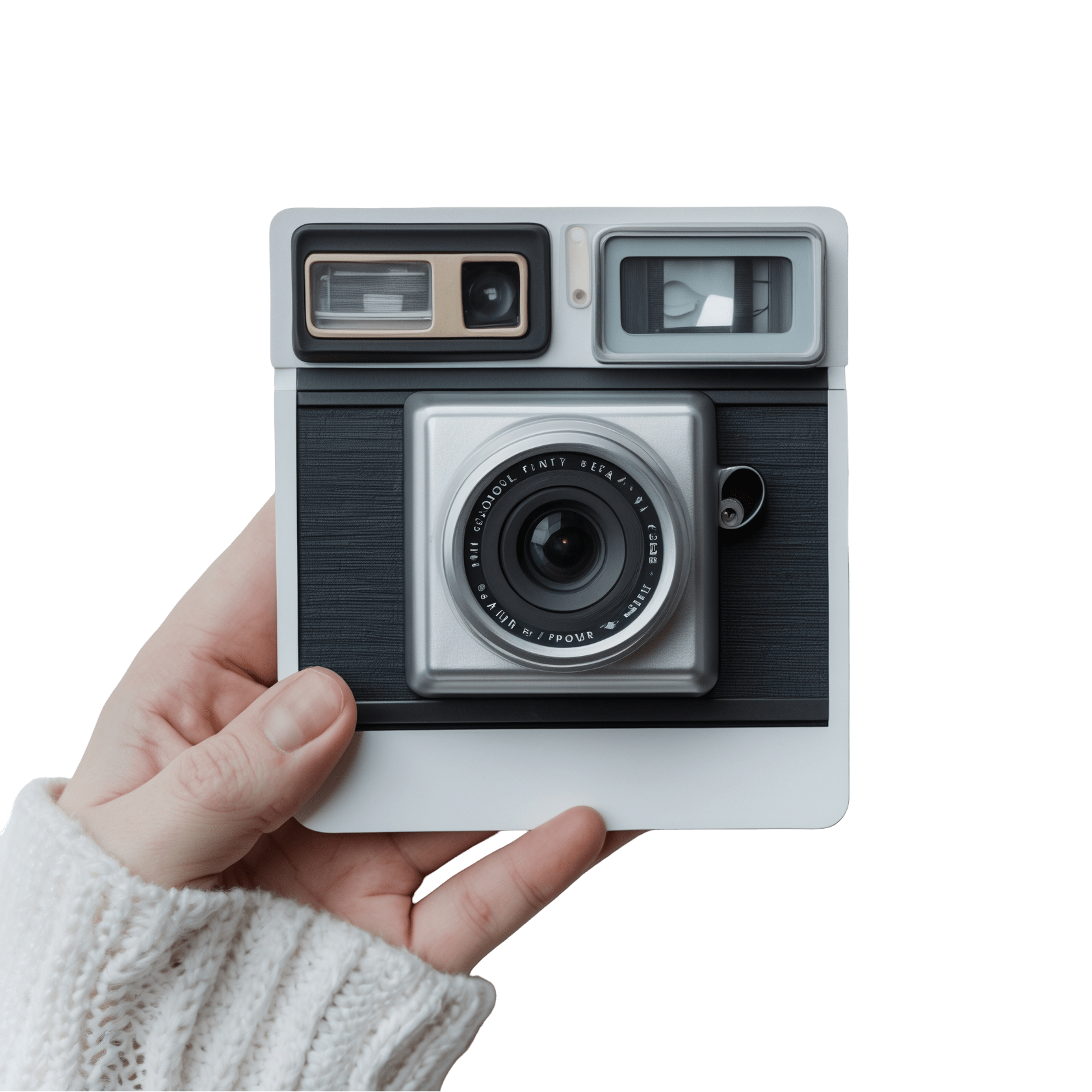 Polaroid PNG Frame High-Quality Transparent Image