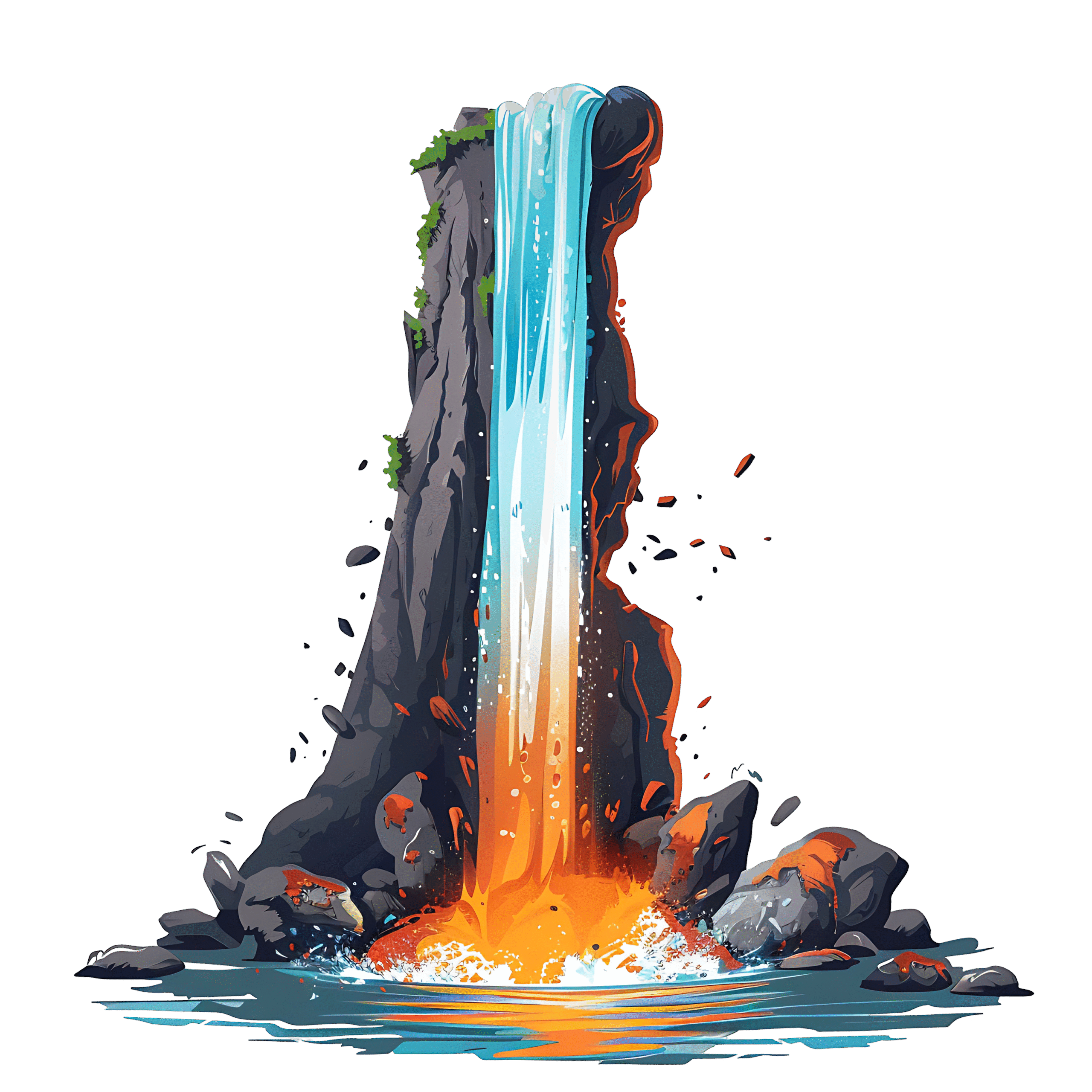 Geyser PNG Transparent Free Nature Eruption Image