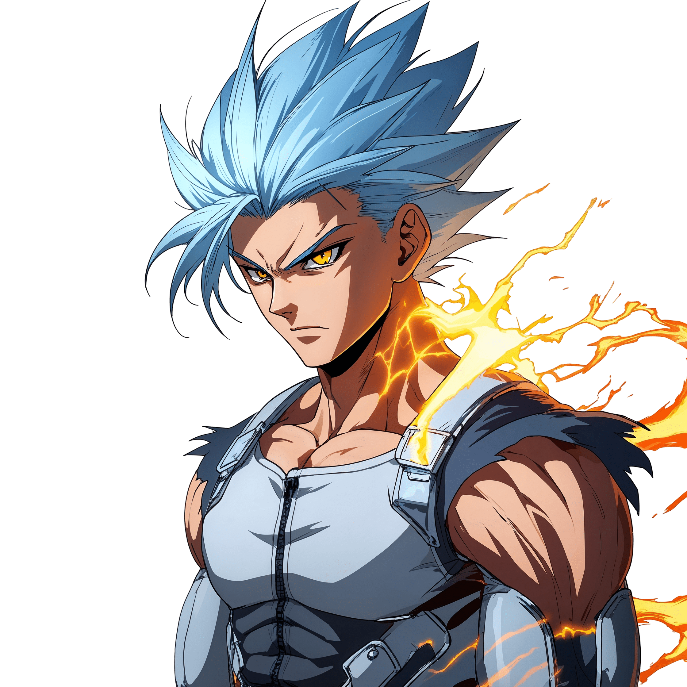 Strong Anime PNG HD Powerful Character Image Free