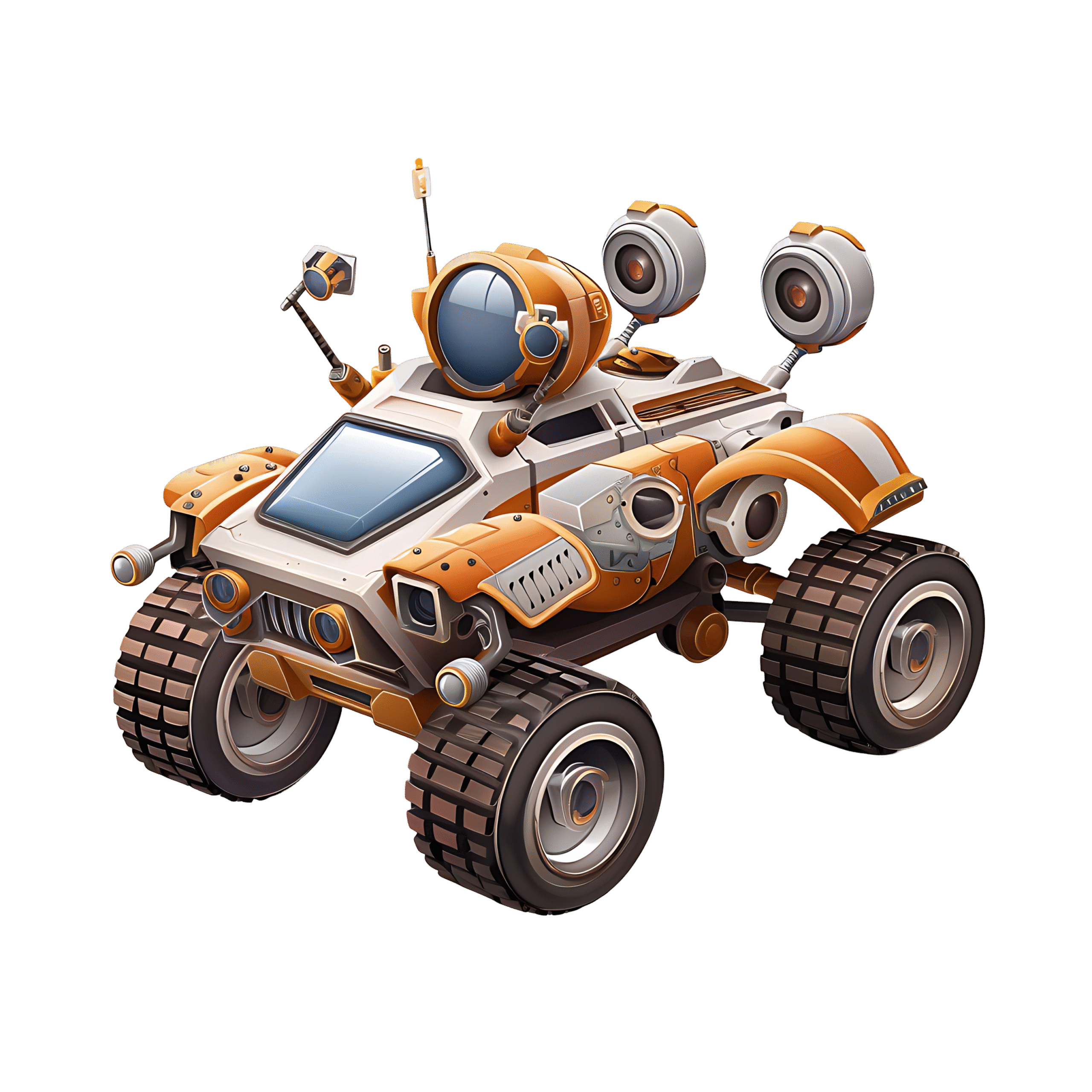 Space Rover PNG Free Download Transparent Background