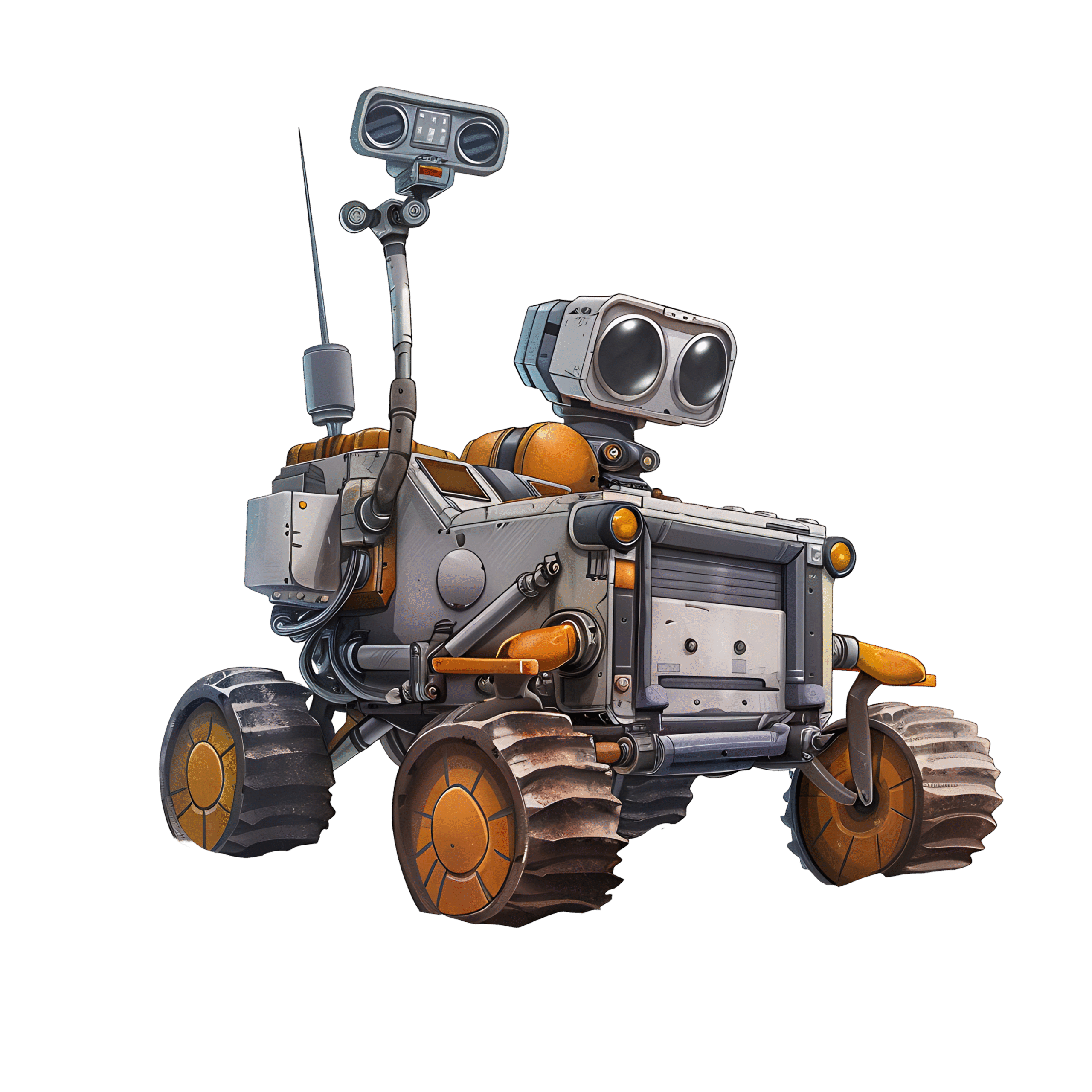 Space Rover PNG Clipart High-Quality Transparent Image