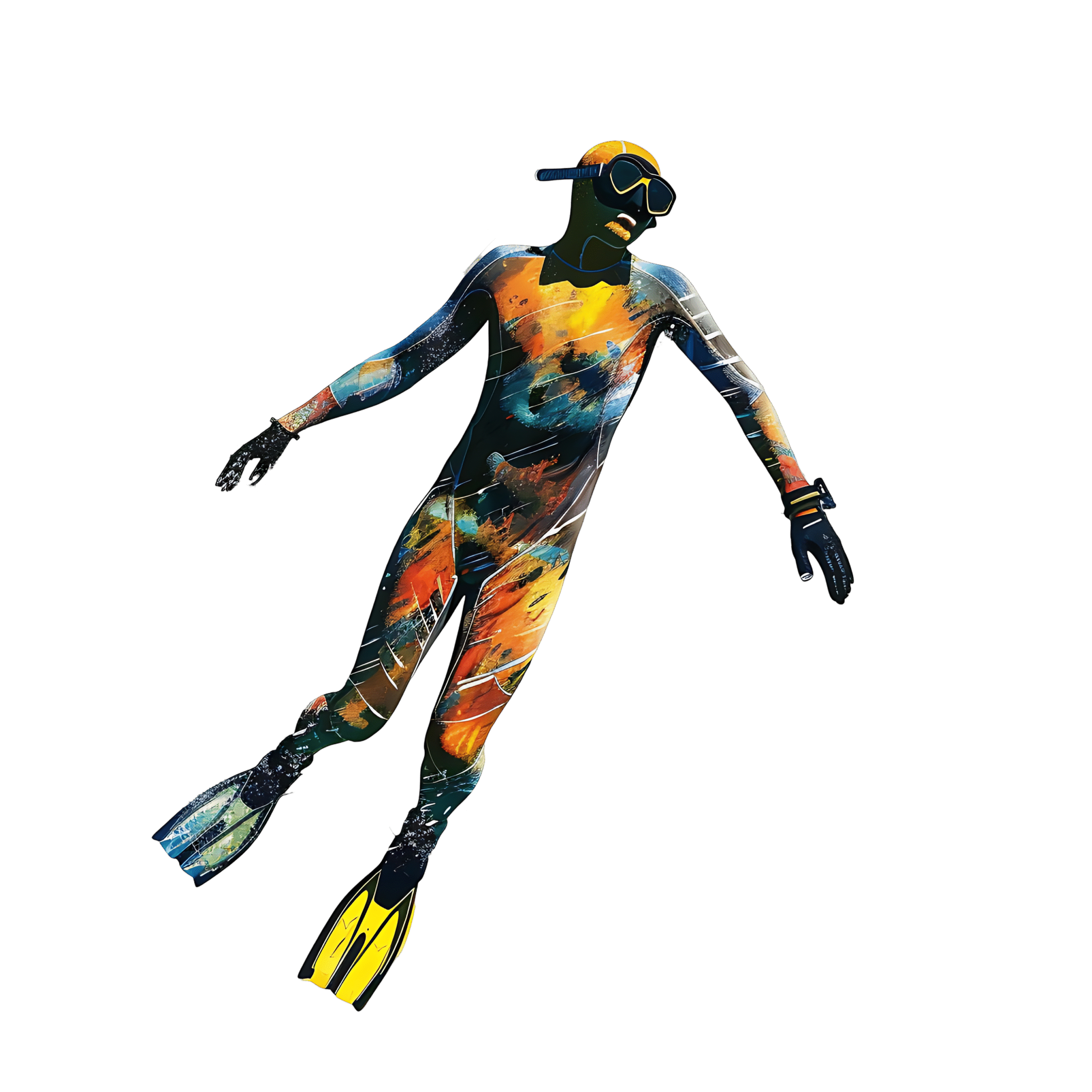 Diver PNG HD No Background Free Image