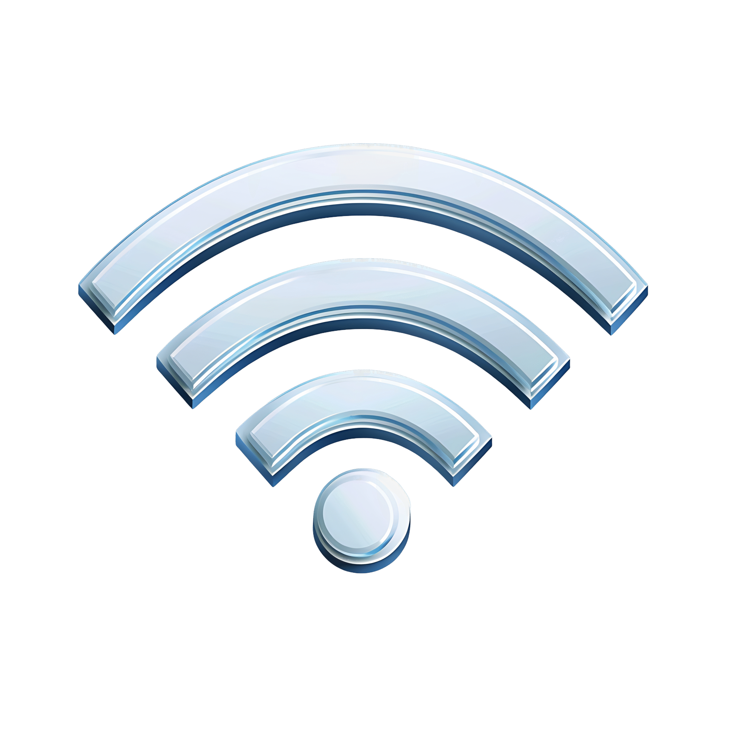 Wi-Fi Signal PNG Icon High-Quality Transparent Image