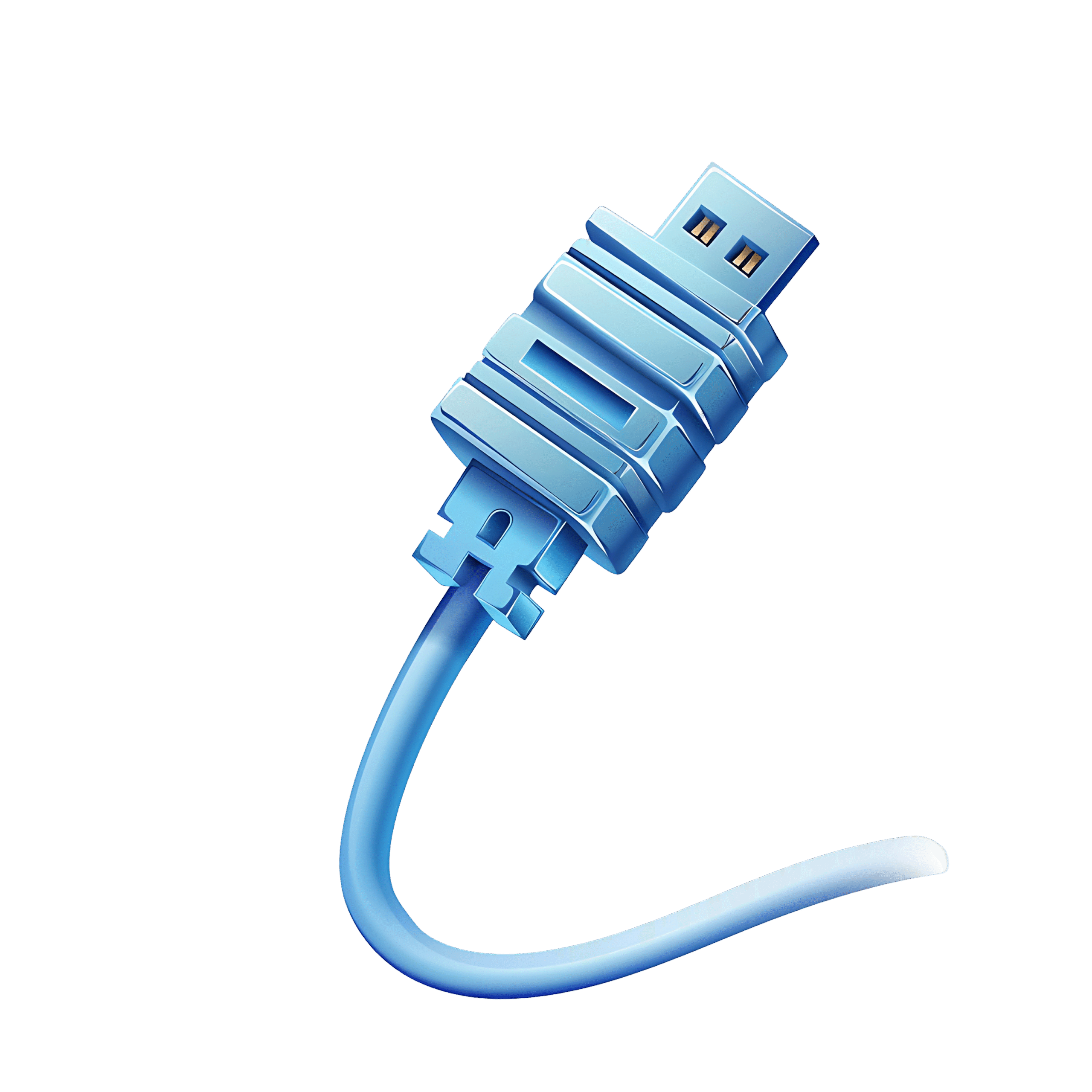 Ethernet PNG Transparent Free Network Cable Image