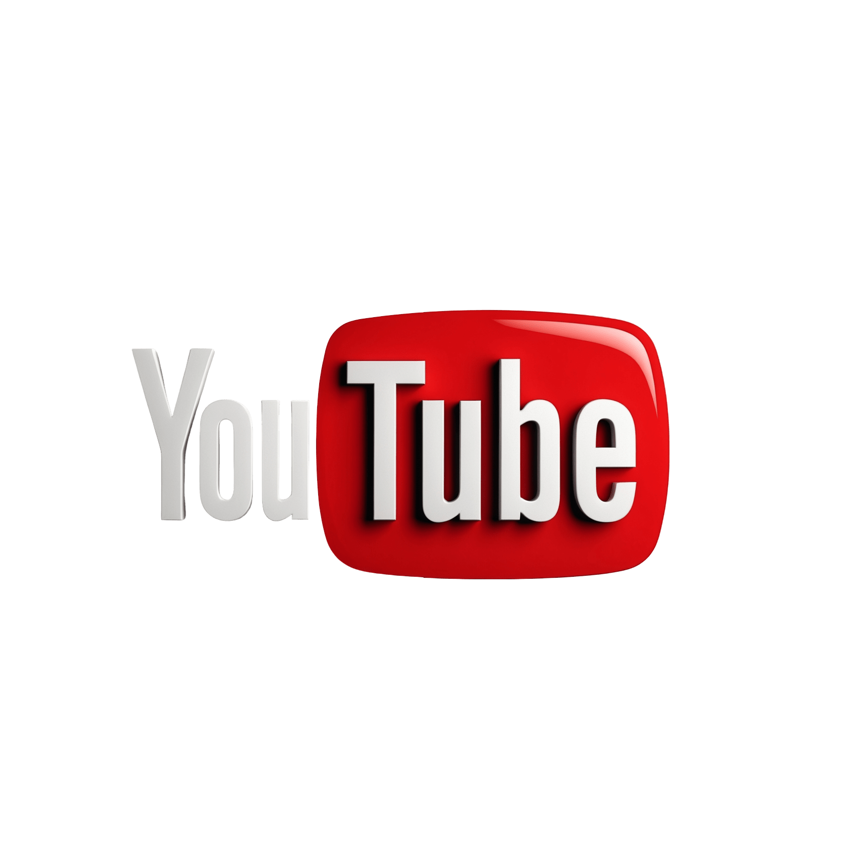 YouTube Logo PNG Image – High-Quality Transparent Clipart