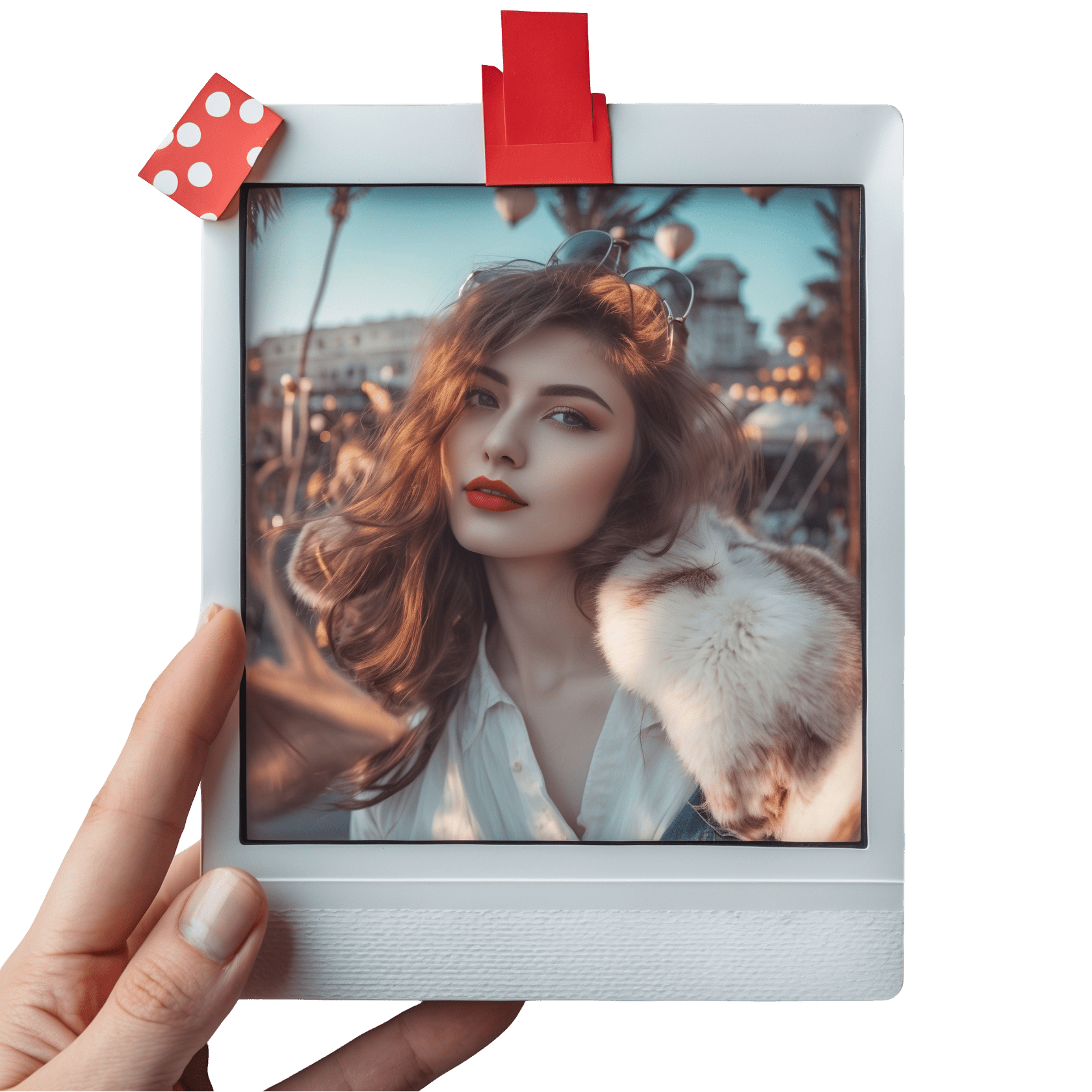 Polaroid Frame PNG Image Instant Photo Clipart