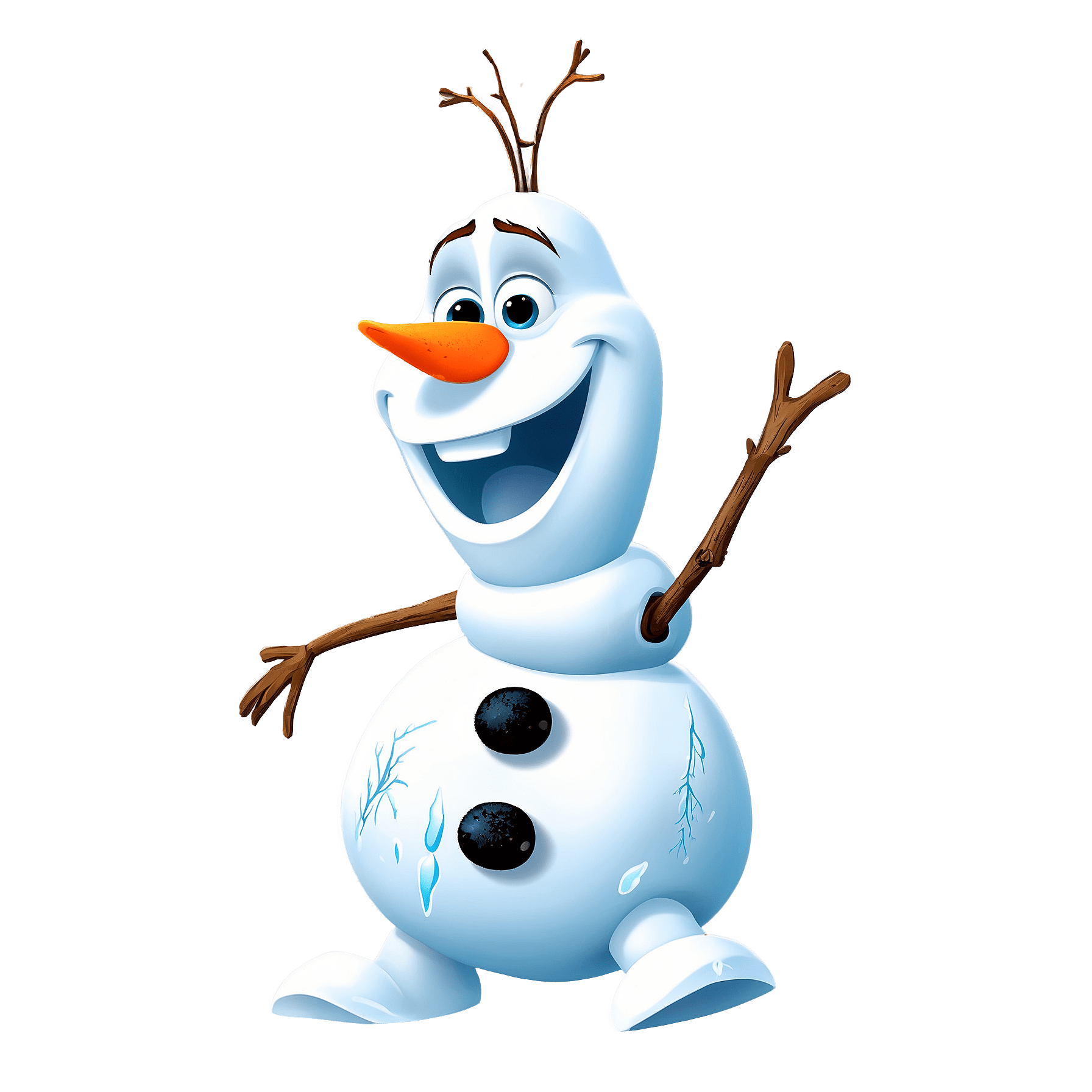 Frozen Olaf PNG Transparent High-Quality Download
