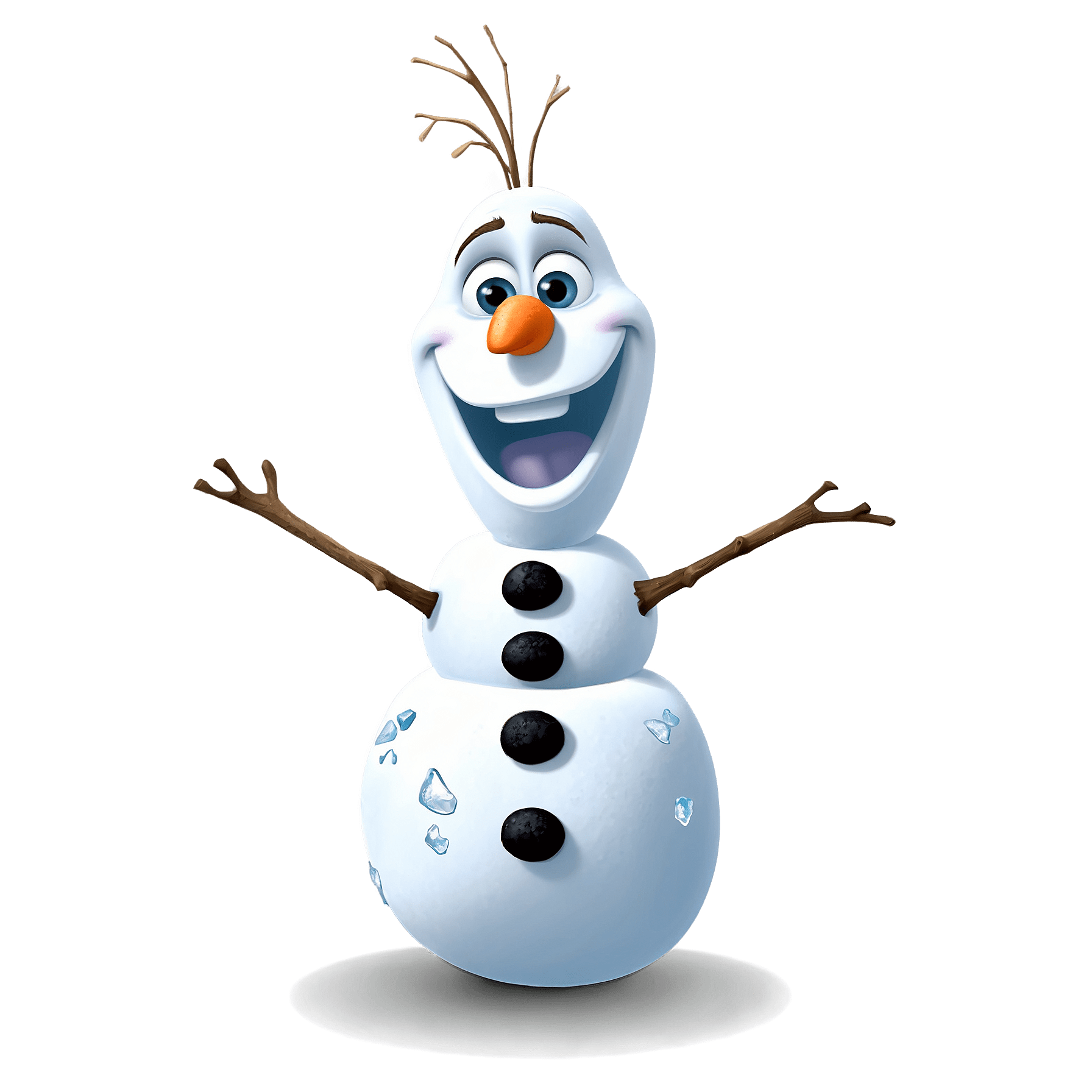 Frozen Olaf PNG HD Free Snowman Illustration
